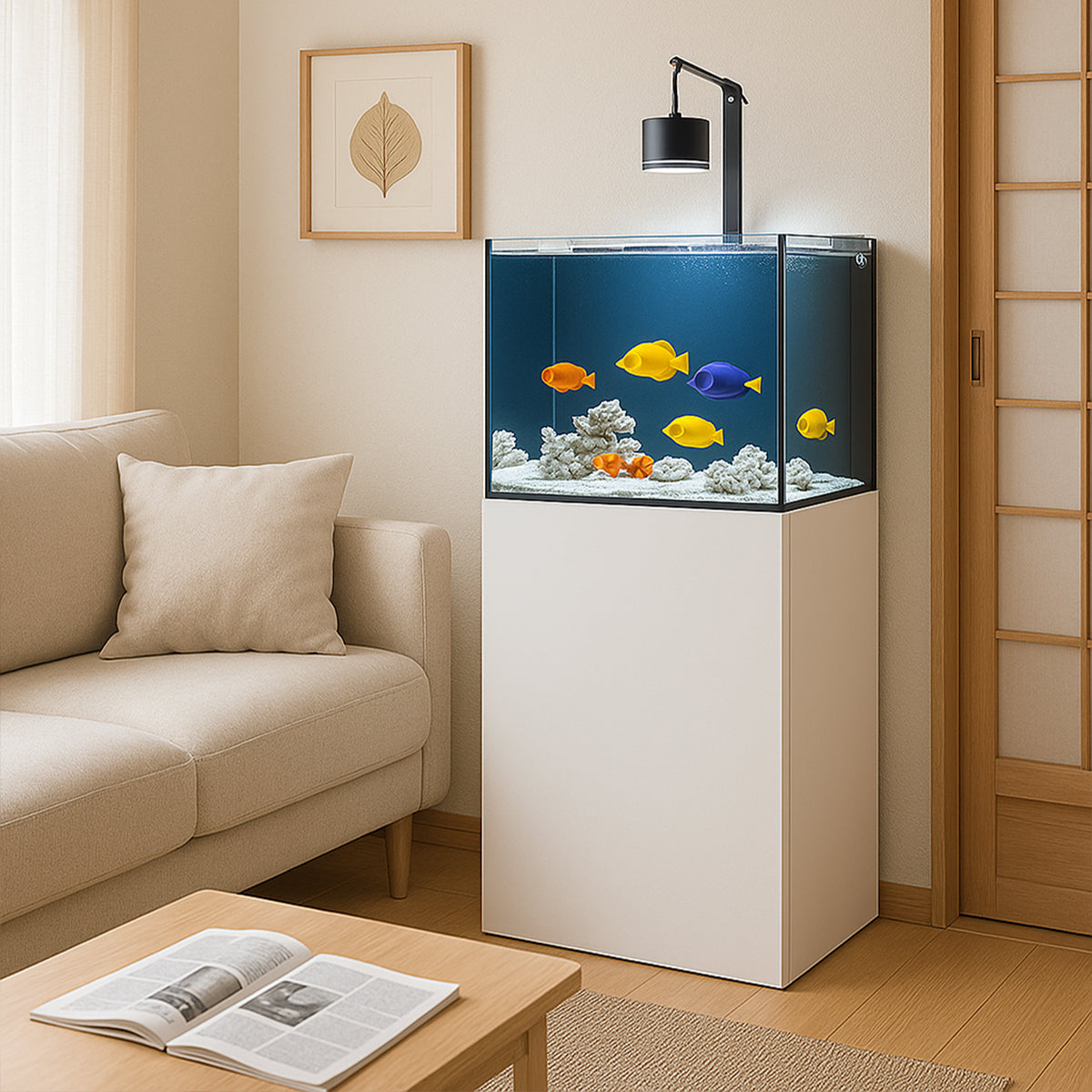 AC.I Full Aluminum Alloy Fish Tank Cabinet Gin Series / 銀シリーズ