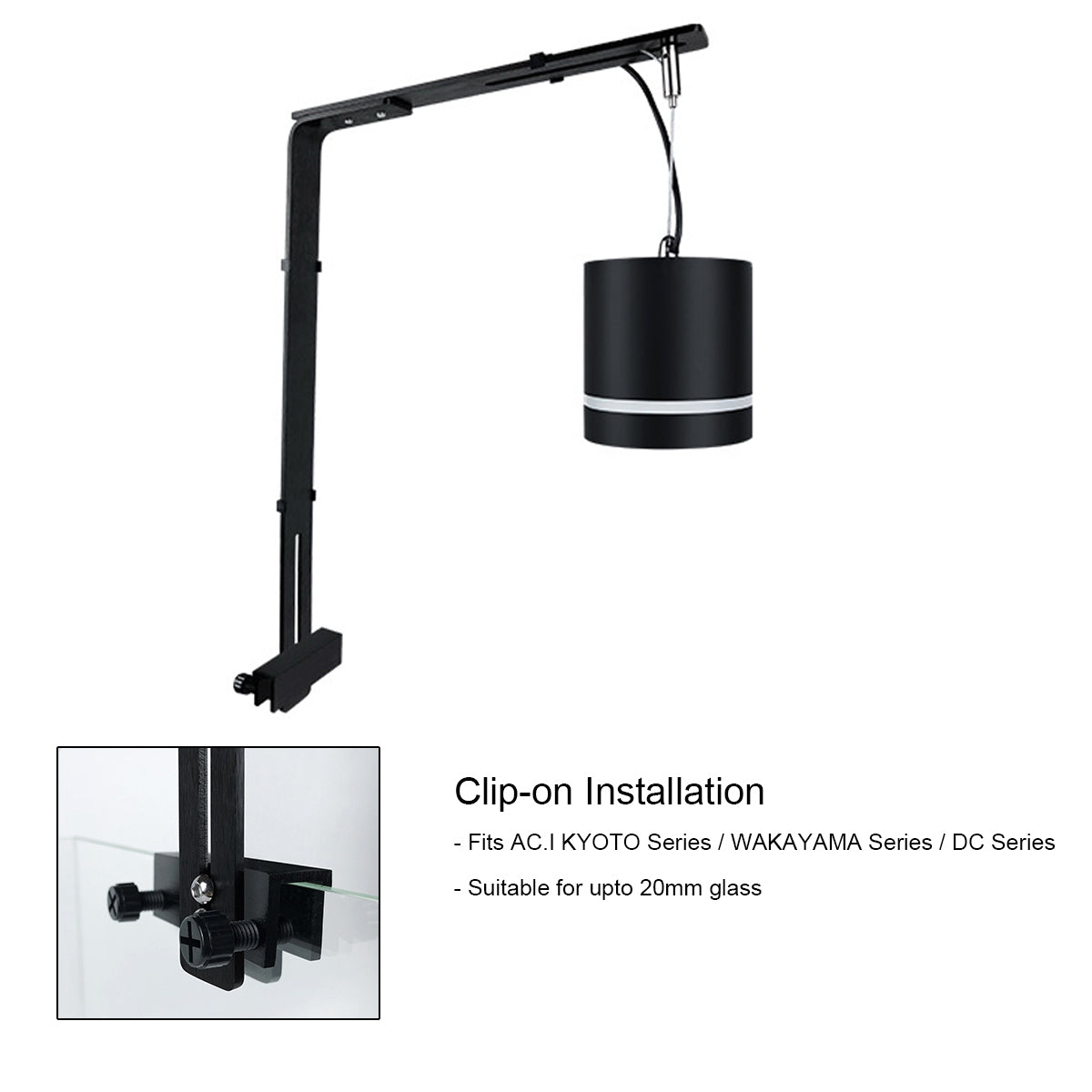 SKYTREE 16W COB LED Clip-on Lamp
