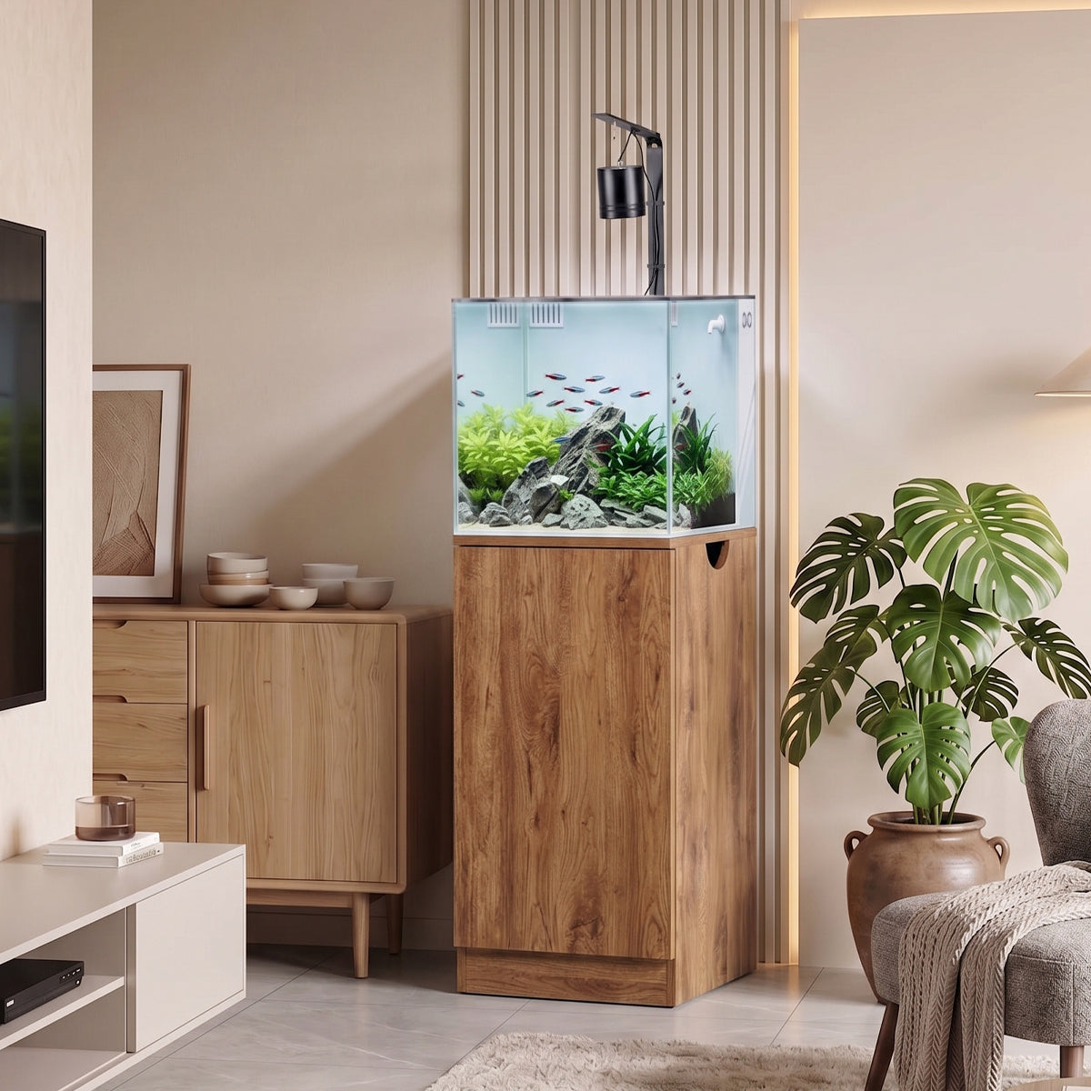 KYOTO-40 Complete set of Aquarium with Rear Filtration System