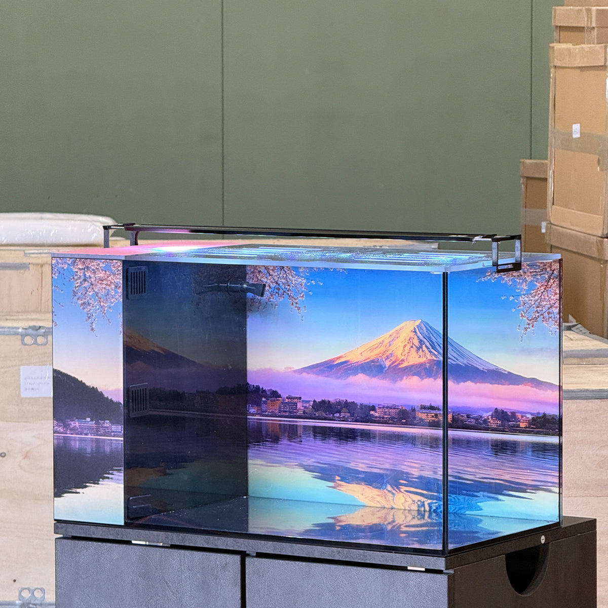 Mount Fuji - 60L AIO Aquarium with Build in Side Filtration System