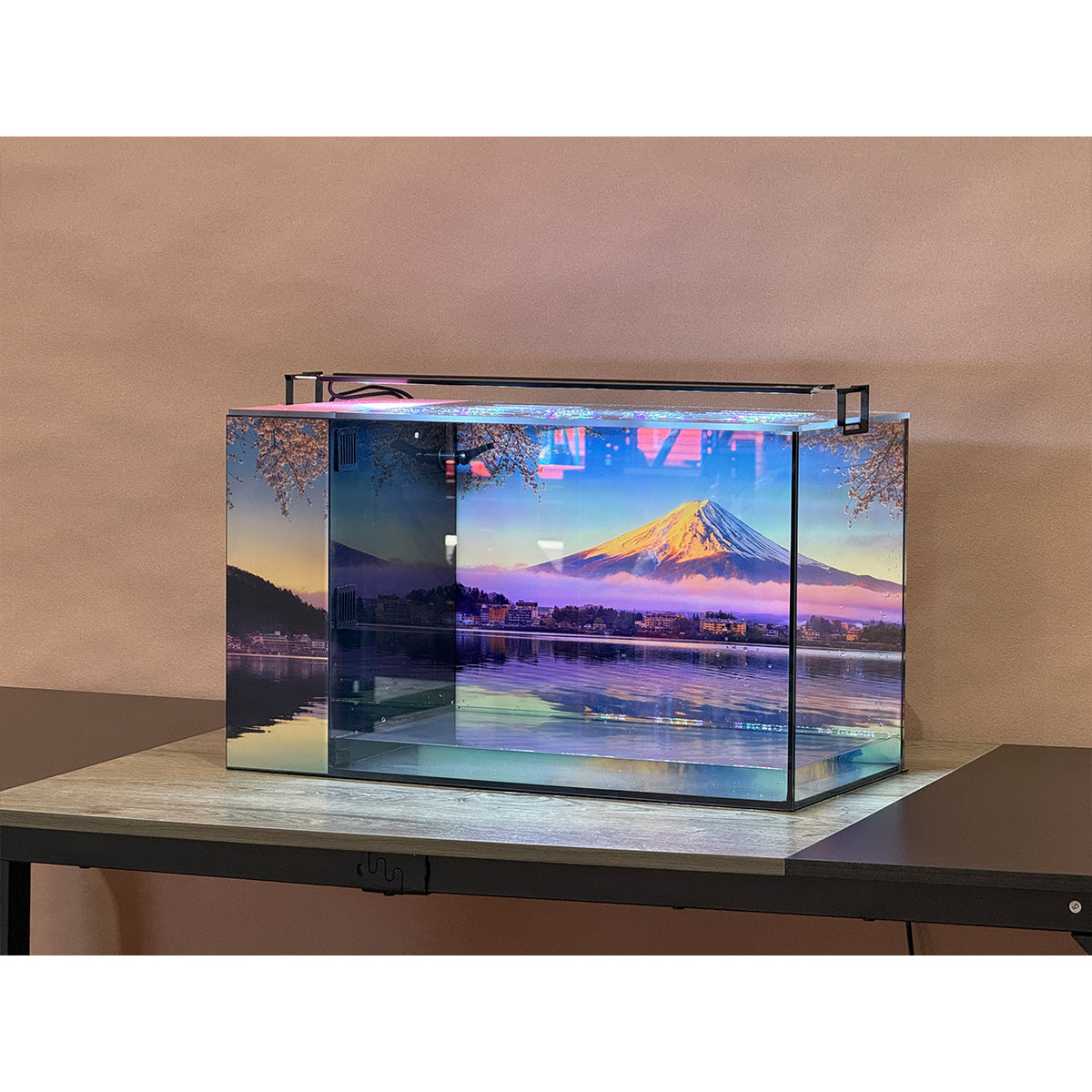 Mount Fuji - 60L AIO Aquarium with Build in Side Filtration System