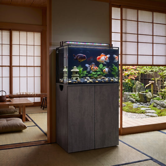 KYOTO-60 Complete set of Aquarium with Rear Filtration System