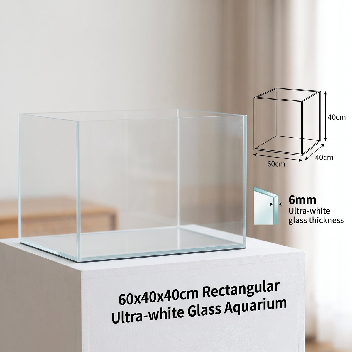 CUBE CLEAR Series Aquarium