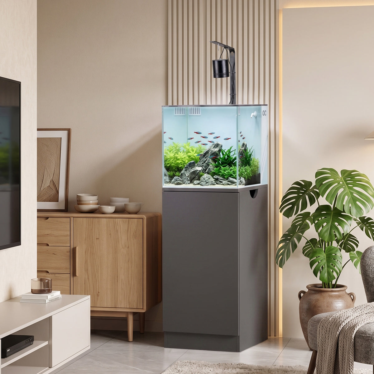 KYOTO-40 Complete set of Aquarium with Rear Filtration System