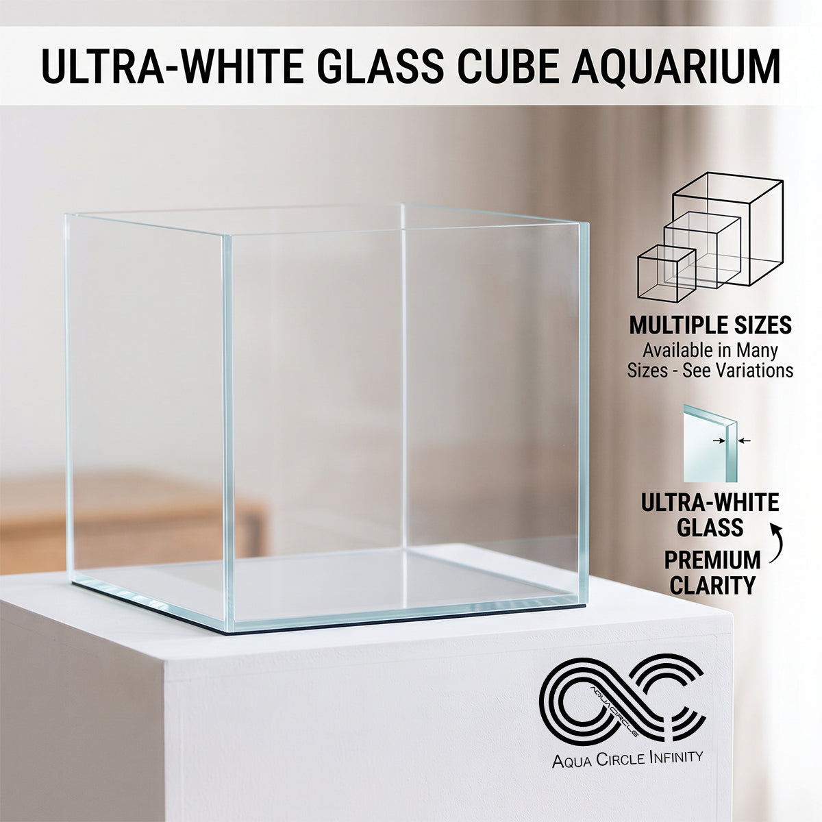 CUBE CLEAR Series Aquarium