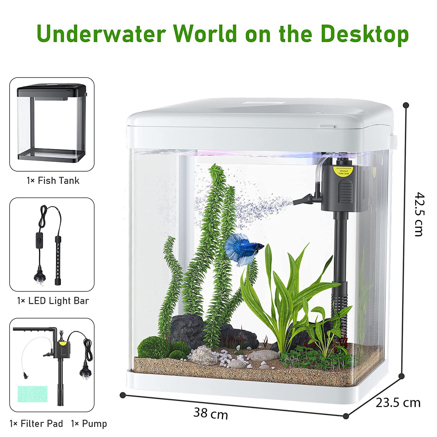 OTARU Series ALL-IN-1 Aquarium XS400