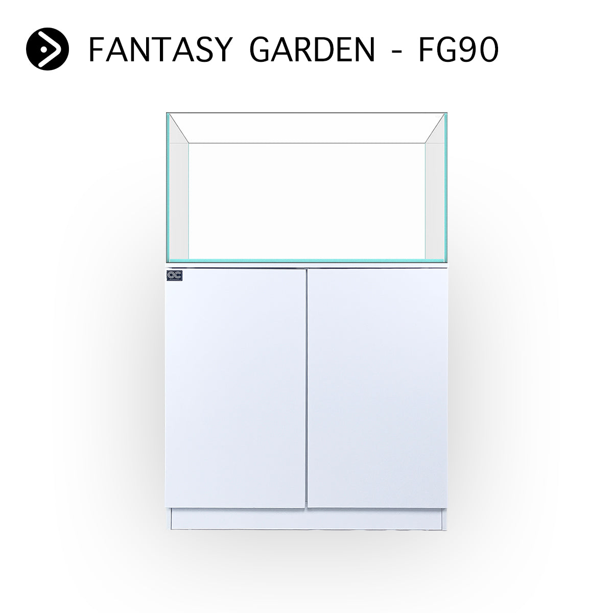 FANTASY GARDEN-90 Rimless Fish tank 180L